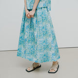 ¥【予約商品|8月下旬お届け】フロントギャザースカート「クリスマスツリーショップ」SATO