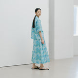 ¥【予約商品|8月下旬お届け】フロントギャザースカート「クリスマスツリーショップ」SATO