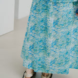 ¥【予約商品|8月下旬お届け】フロントギャザースカート「クリスマスツリーショップ」SATO