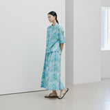 ¥【予約商品|8月下旬お届け】フロントギャザースカート「クリスマスツリーショップ」SATO