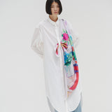 ¥【予約商品|9月中旬お届け】スカーフループ付きシャツワンピースHERALBONY