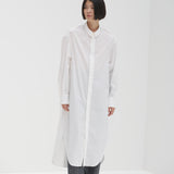 ¥【予約商品|9月中旬お届け】スカーフループ付きシャツワンピースHERALBONY