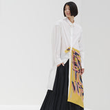 ¥【予約商品|9月中旬お届け】スカーフループ付きシャツワンピースHERALBONY