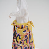 ¥【予約商品|9月中旬お届け】スカーフループ付きシャツワンピースHERALBONY