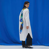 ¥【予約商品|9月中旬お届け】スカーフループ付きシャツワンピースHERALBONY