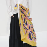 ¥【予約商品|9月中旬お届け】スカーフループ付きシャツワンピースHERALBONY