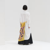 ¥【予約商品|9月中旬お届け】スカーフループ付きシャツワンピースHERALBONY