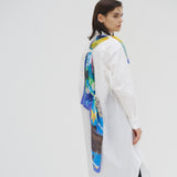 ¥【予約商品|9月中旬お届け】スカーフループ付きシャツワンピースHERALBONY