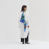 ¥【予約商品|9月中旬お届け】スカーフループ付きシャツワンピースHERALBONY