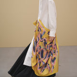 ¥【予約商品|9月中旬お届け】スカーフループ付きシャツワンピースHERALBONY