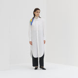 ¥【予約商品|9月中旬お届け】スカーフループ付きシャツワンピースHERALBONY