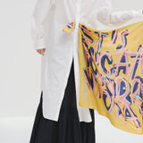 ¥【予約商品|9月中旬お届け】スカーフループ付きシャツワンピースHERALBONY