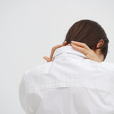 ¥【予約商品|9月中旬お届け】スカーフループ付きショートシャツHERALBONY