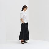 ¥【予約商品|9月中旬お届け】スカーフループ付きショートシャツHERALBONY