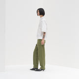 ¥【予約商品|9月中旬お届け】スカーフループ付きショートシャツHERALBONY