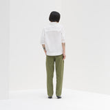 ¥【予約商品|9月中旬お届け】スカーフループ付きショートシャツHERALBONY