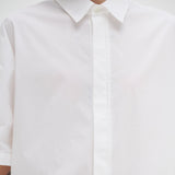 ¥【予約商品|9月中旬お届け】スカーフループ付きショートシャツHERALBONY