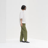 ¥【予約商品|9月中旬お届け】スカーフループ付きショートシャツHERALBONY