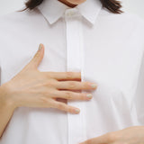 ¥【予約商品|9月中旬お届け】スカーフループ付きショートシャツHERALBONY