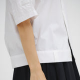 ¥【予約商品|9月中旬お届け】スカーフループ付きショートシャツHERALBONY