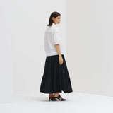 ¥【予約商品|9月中旬お届け】スカーフループ付きショートシャツHERALBONY