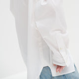 ¥【予約商品|9月中旬お届け】スカーフループ付きシャツHERALBONY