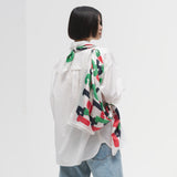 ¥【予約商品|9月中旬お届け】スカーフループ付きシャツHERALBONY