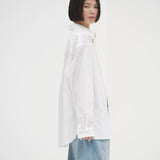 ¥【予約商品|9月中旬お届け】スカーフループ付きシャツHERALBONY