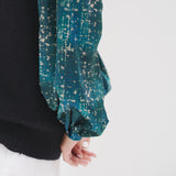 ¥【予約商品|9月下旬お届け】サテンボウタイブラウス「こもれび」Kaoru Iga