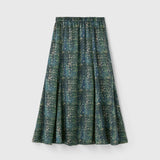 ¥【予約商品|9月下旬お届け】サテンスカート「こもれび」Kaoru Iga