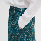 ¥【予約商品|9月下旬お届け】サテンスカート「こもれび」Kaoru Iga