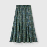 ¥【予約商品|9月下旬お届け】サテンスカート「こもれび」Kaoru Iga