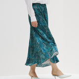 ¥【予約商品|9月下旬お届け】サテンスカート「こもれび」Kaoru Iga