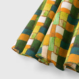 ¥【予約商品|9月下旬お届け】サテンスカート「緑の風景」Kaoru Iga