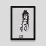 「ジャニス ジョプリン」原画作品