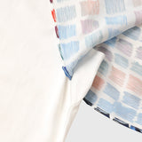 Scarf Combination Sleeve T-shirt "Aetoterawaleru"