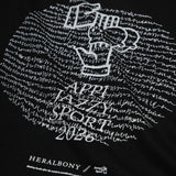 ※予約商品|3月下旬お届け※【APPI JAZZY SPORT|HERALBONY】 限定Tシャツ「marina-moji003」
