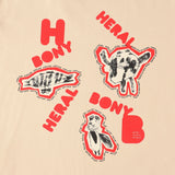 HERALBONY ART T「(なんかの動物)」ベージュ