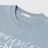 HERALBONY ART T「blue calligraphy2-mm2025」
