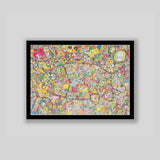 ¥「A fish in beautiful chaos 2022 」原画作品Juri