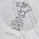 ¥※予約商品|3月下旬お届け※【APPI JAZZY SPORT|HERALBONY】 限定Tシャツ「marina - moji003」marina