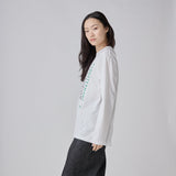 ¥Art Long Sleeve T「gevlekte olifanten met poezen」Jef Cloostermans