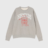 ¥Art Print Crewneck Sweatshirt「博物館の車」Ryoya Akaike