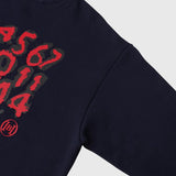 ¥Art Print Crewneck Sweatshirt「タイトル不明」Ryo Nakao