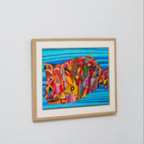 ¥「クジラバス」原画作品Daisuke Shibuta