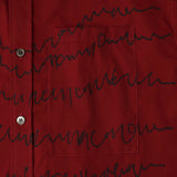 ¥Easy-Care Art Panel Print Shirt「heart-mm2024」marina