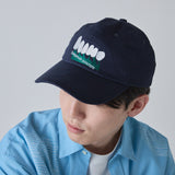 ¥EMBROIDERY ART CAP「ホタルブクロ」Masahiro Fukui