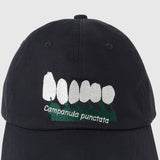 ¥EMBROIDERY ART CAP(キッズ)「ホタルブクロ」Masahiro Fukui