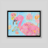 ¥「フラミンゴ」原画作品Eri Nitta