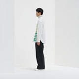 ¥レギュラーカラーシャツ「green brush - mm2025」marina